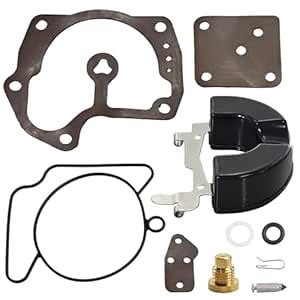 JLM MARINE 437327 Carburetor Rebuild Kit for Johnson Evinrude 120 125 ...