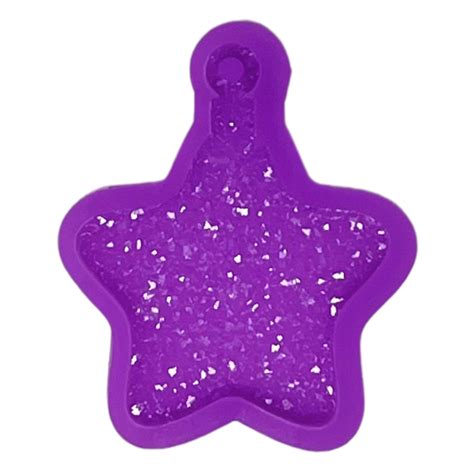 The Mould Story - Star Druzy Christmas Ornament Mould