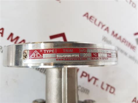 Bac fb 316/cf8m/ptfe flanged ball valve 16bar – Aeliya Marine Tech