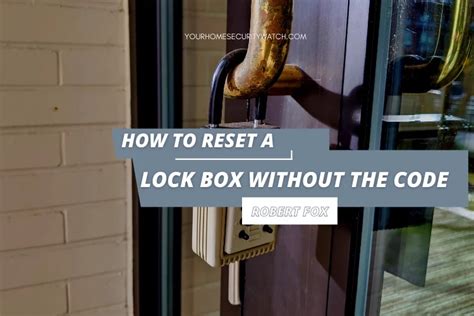 Image result for How to Reset a Lock Box without the Code Using Letters