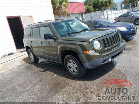 2016 JEEP PATRIOT SPORT Gasoline - 1C4NJPBA4GD602873