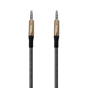 Toreto TOR-894 Tor-Aux Pro 3.5mm Male to Male Aux Cable, Stereo Audio ...