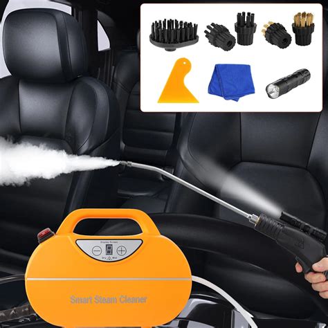 BEAMNOVA Steam Cleaner for Car Detailing Portable Handheld Steamer for Cleaning Furniture High ...