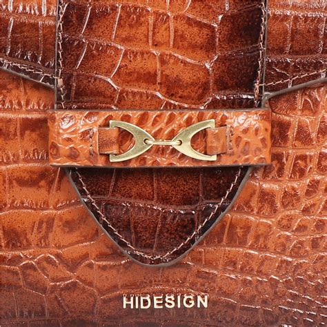 Buy Hidesign Orange Womens Handbags