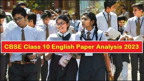 CBSE Class 10 English Paper Analysis 2023: Exam Review, Question Paper ...