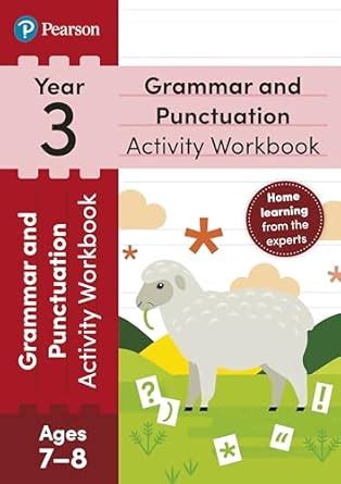 Pearson Learn at Home Grammar & Punctuation Activity Workbook Year 3 ...