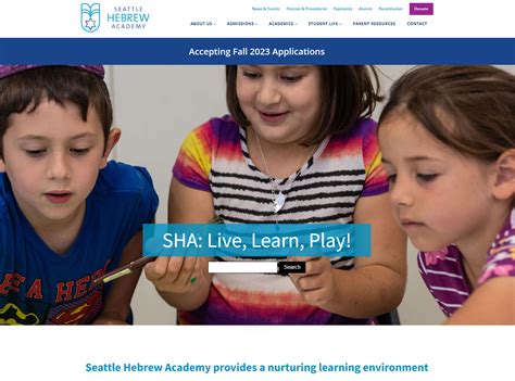 Seattle Hebrew Academy - James Frederick - Web Developer