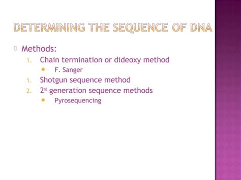 DNA Sequencing Methods 的图像结果