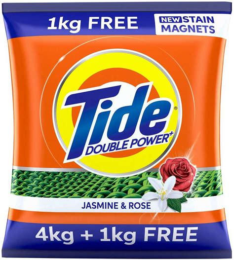 Tide SHS JR 4+1Kg Detergent Powder 5 kg Price in India - Buy Tide SHS ...