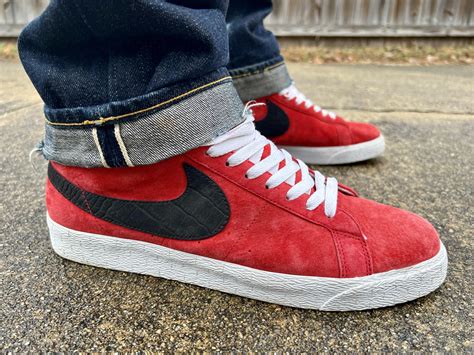 Red Nike Blazers Outfit Nike Blazer Mid 77 Men's Outfit HOT Outfit ...