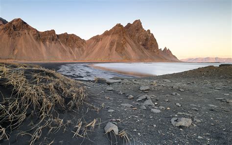 Download wallpaper 1920x1200 mountains, rocks, lake, shore, stones ...