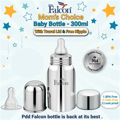 Shop Steel Baby Bottle with Steel cap Online. – PDD FALCON