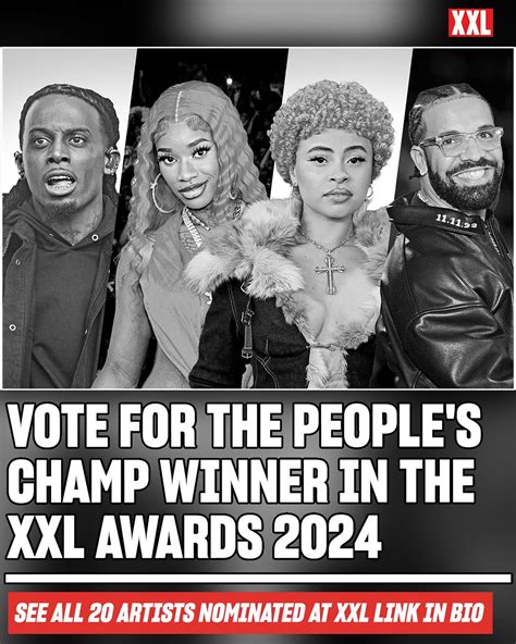 XXL | Vote now @xxl link in bio for The People’s Champ in the XXL Awards 2024. This is the only ...