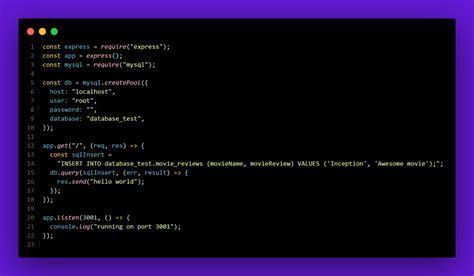 JavaScript MySQL Connection 的图像结果