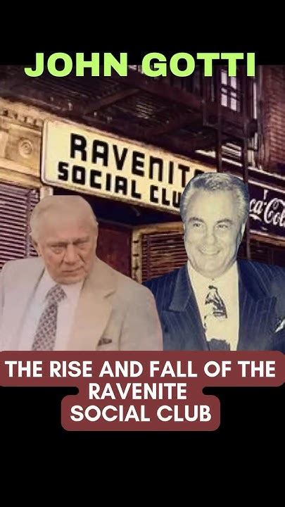 JOHN GOTTI | Inside the Ravenite Social Club: The Mafia's Little Italy ...