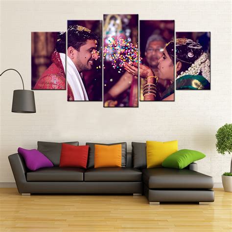 Custom Made 5 Piece Canvas Wall Art HD Printed – PERFECTSTYLESTORE-IN