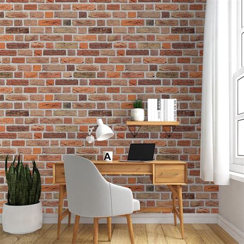 Brick wallpaper – Paper Plane Design