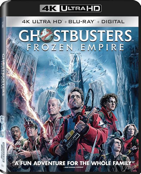 Ghostbusters: Frozen Empire (2024) (4K UHD + Blu-ray + Digital) (2-Disc ...