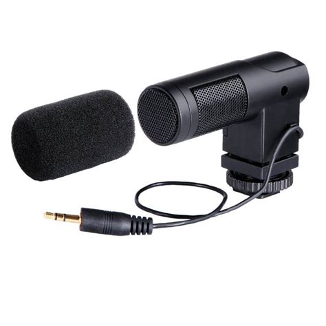 Boya BY-V01 Mini Stereo X/Y Condenser Microphone Mic for Canon, Nikon ...