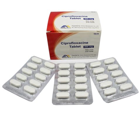 Antibiotics 500mg Ciprofloxacin Tablets with GMP - Antibiotics and ...