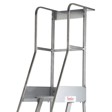 Escalera de plataforma con ruedas CCBR - Idealexls