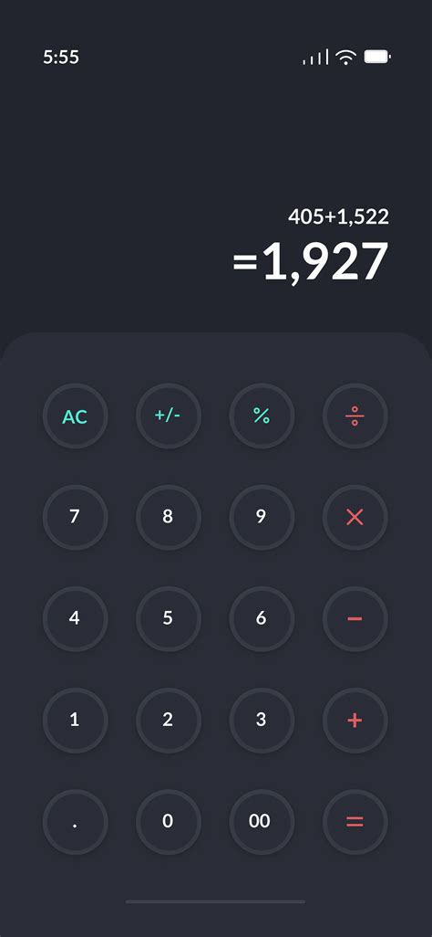 Image result for Basic Calculator Interface