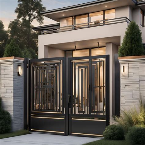 Image result for Modern Entry Gate Designs