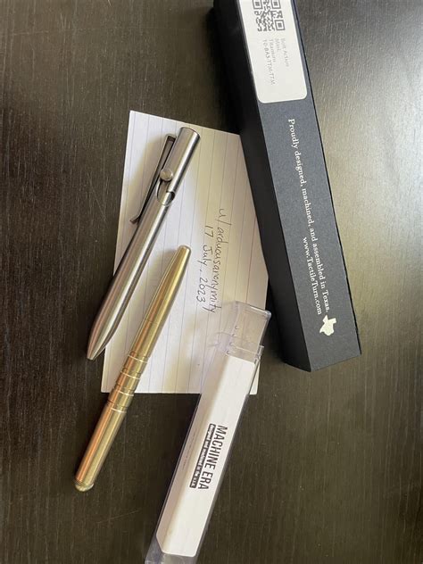 WTS Tactile Turn and Machine Era pens : r/machinedpens
