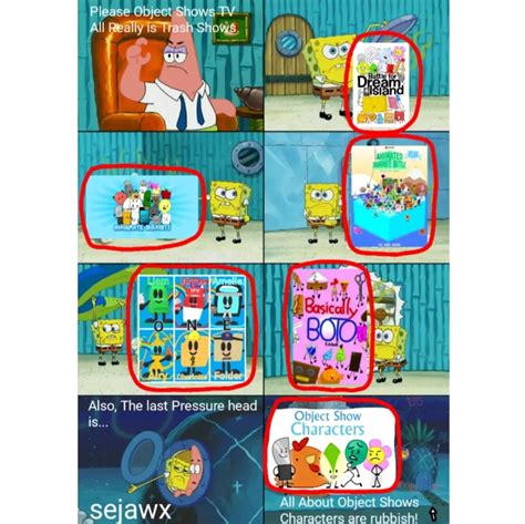 SpongeBob Object Shows Diaper Memes by sejawx on DeviantArt