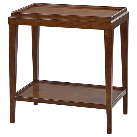 Two-Tiered Small Round Side Table at 1stDibs | two tiered side table ...