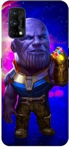 PRINTVEESTA Back Cover for Realme 7 Pro/RMX2170 Mini Thanos Printed ...