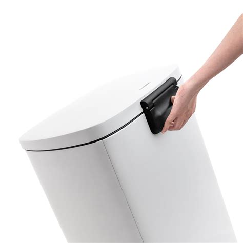 Qualiazero 13.2 Gallon and 3.2 Gallon Trash Can Combo, Rectangular ...