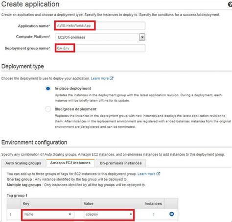 AWS CodeDeploy Tutorial 的图像结果
