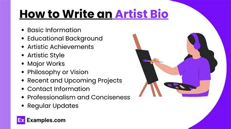 Singer Bio Examples 的图像结果