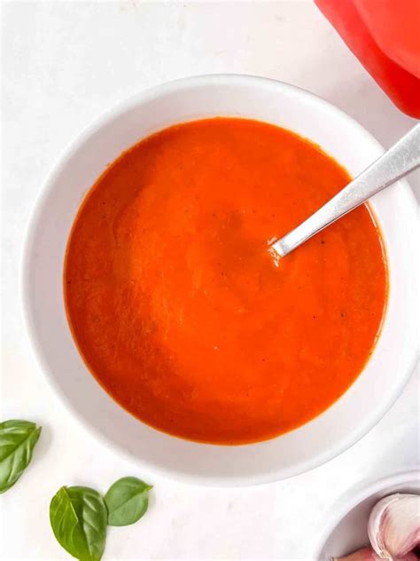 Simple Red Pepper Coulis - Through The Fibro Fog