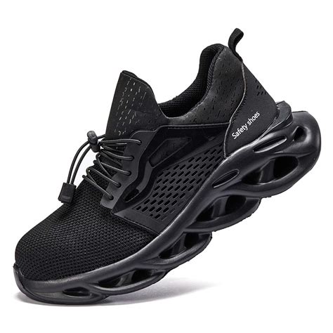 Navi Steel Toe Shoes for Men Women Lightweight Comfortable Safety Work ...