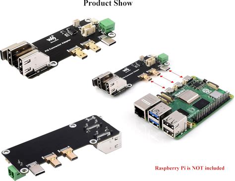 Wonrabai Micro HDMI to HDMI Adapter Board for Raspberry Pi 5 India | Ubuy