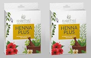 Buy HARITAKI Henna Plus 35gm PACK OF 2 | Your Natural Hair Color ...