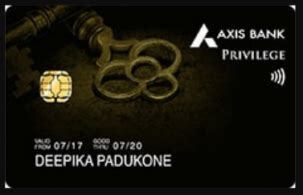 Axis Bank Privilege Credit Card: Features, Benefits, Fees & Charges ...