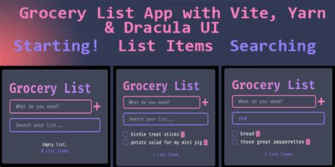 Image result for Grocery List Project in JavaScript