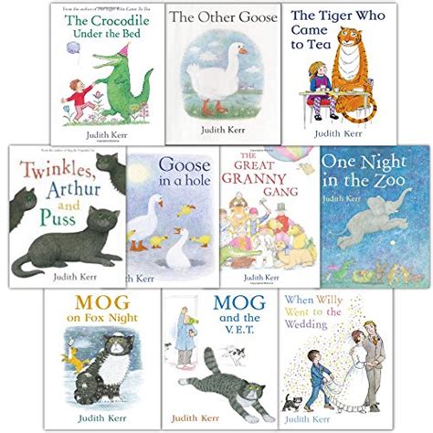 Buy The Judith Kerr Collection 10 Books Set - The Tiger Who Came to Tea ...