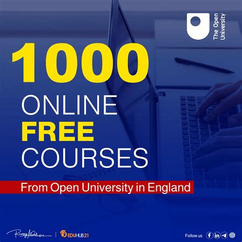 Free courses from the Open University in England - Eduhub21