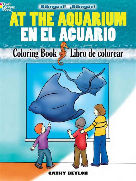 Buy At the Aquarium Coloring Book/En El Acuario Libro de Colorear ...