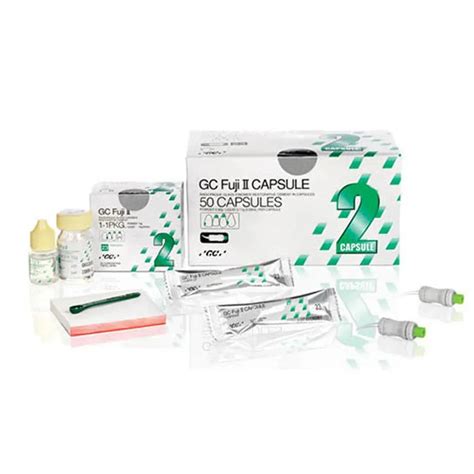 GC Fuji II Capsules Pack Of 50 – Dentaid Devices