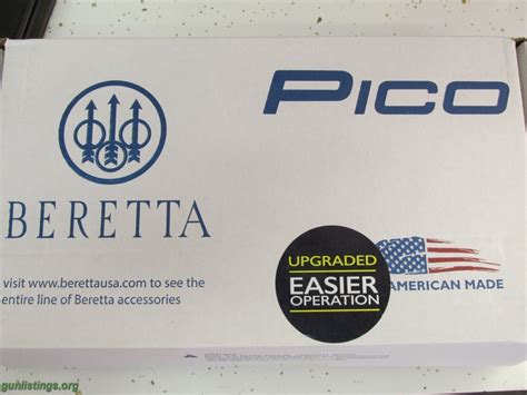 Gunlistings.org - Pistols Beretta Pico 380acp, 6rd, Inox, New $50 Mail ...
