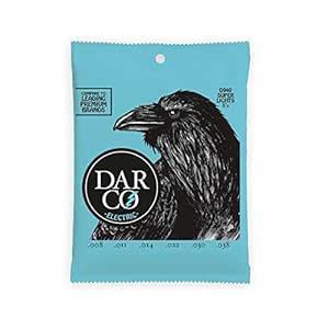 Darco Electric Strings, Super Lights .008-.038 (D940) : Amazon.in ...