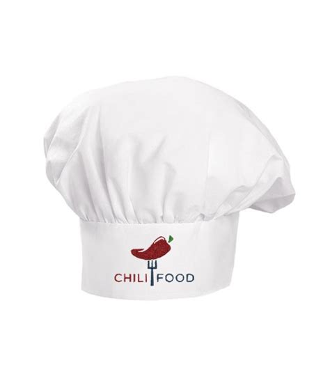 Buy Puffy Top Chef Hat with Logo | Uniform Tailor