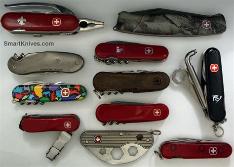SmartKnives-- Swiss Army Knives and Leatherman Tools