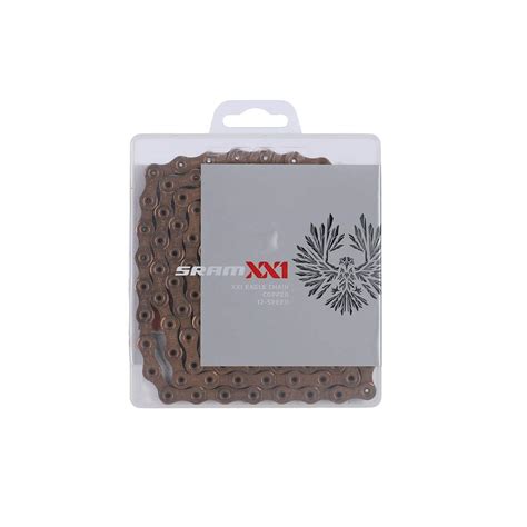 Sram PC X01 Eagle Hollow Pin 126 Links Power Lock 12-Speed Chain ...