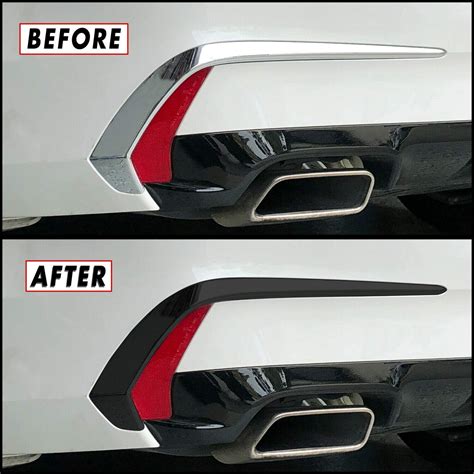 Buy Chrome Delete Blackout Vinyl Overlay for 2018-2020 Acura TLX Rear ...